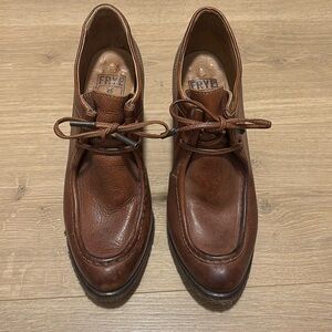 Frye Leather heeled booties